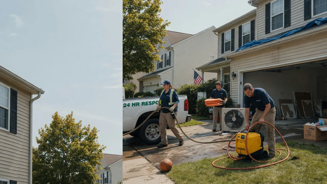 Emergency Water Damage Restoration in Hughesville, MD near me